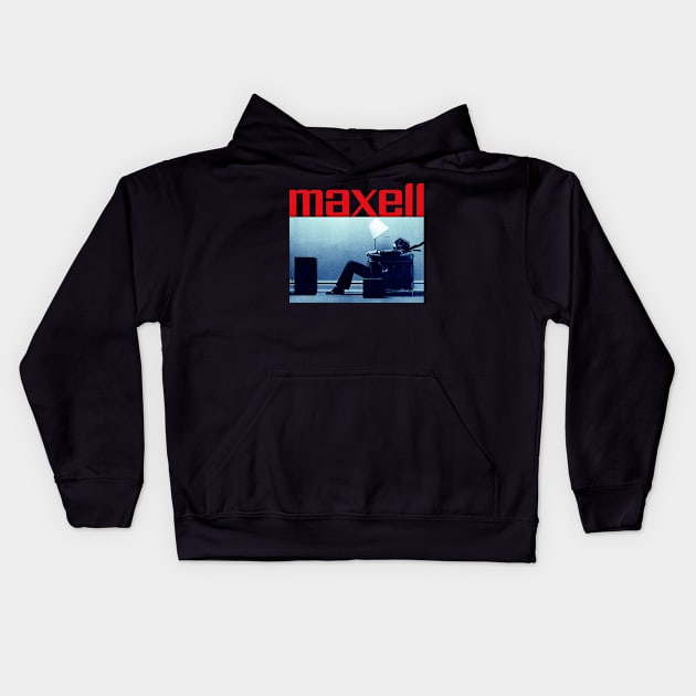 Maxell "Blown Away" Kids Hoodie by Lazy Sunday